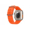 Apple Watch Ultra 2 49mm Titanium Case with Orange Ocean Band