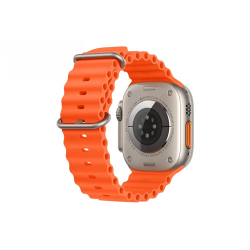 Apple Watch Ultra 2 49mm Titanium Case with Orange Ocean Band